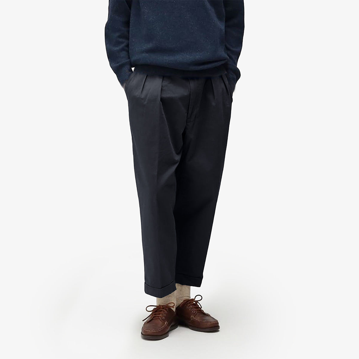 Beams Plus 2 Pleats PE Twill Pant