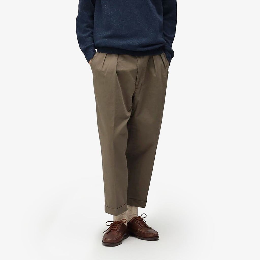 Beams Plus 2 Pleats PE Twill Pant