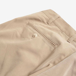 thumbnail Beams Plus 2 Pleats PE Twill Pant, Sand, Detail Shot 5