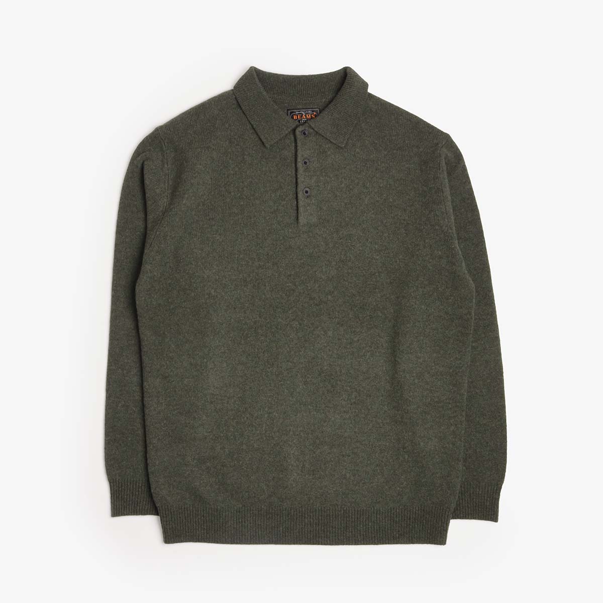 Beams Plus Pull Polo en maille 9G