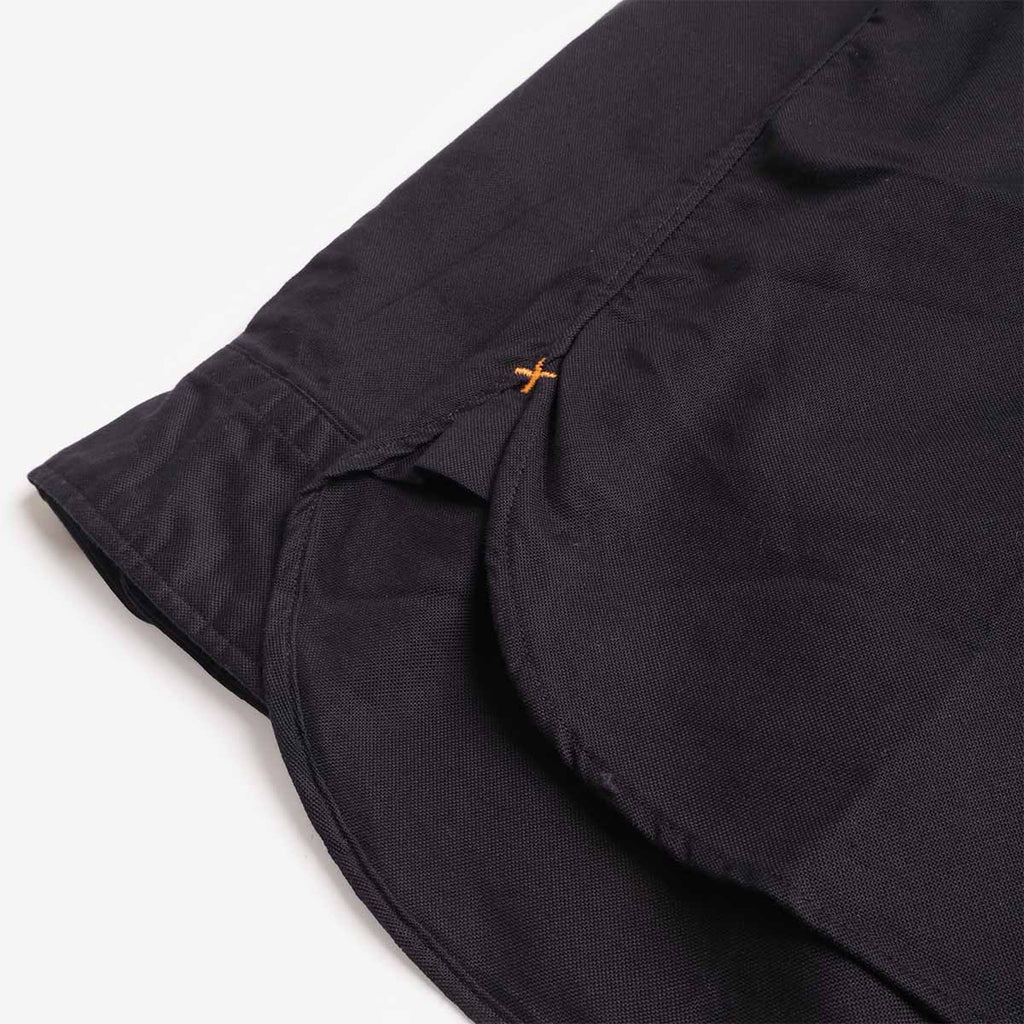 Beams Plus Button Down Oxford Shirt, Navy, Detail Shot 7