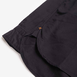 thumbnail Beams Plus Button Down Oxford Shirt, Navy, Detail Shot 7