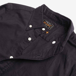 thumbnail Beams Plus Button Down Oxford Shirt, Navy, Detail Shot 4