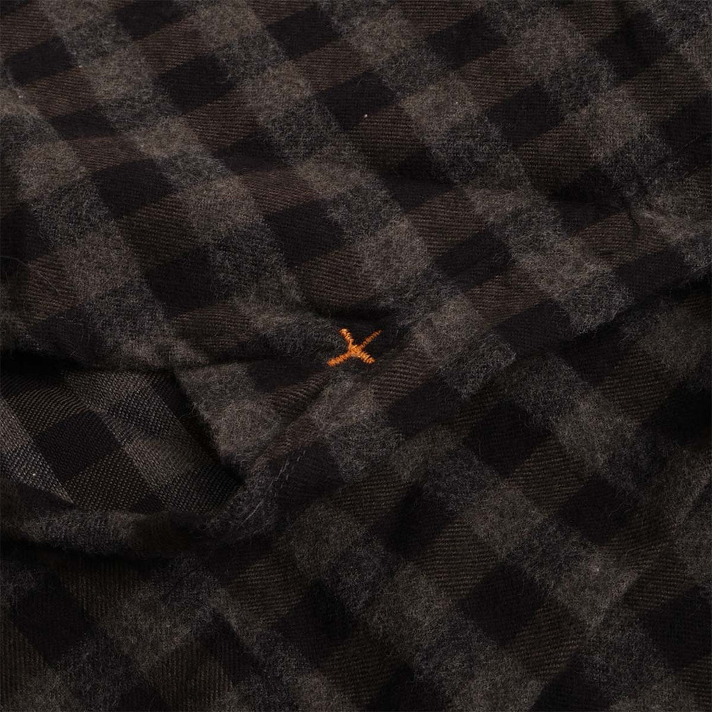 Beams Plus Button Down Gingham Check Shaggy Shirt