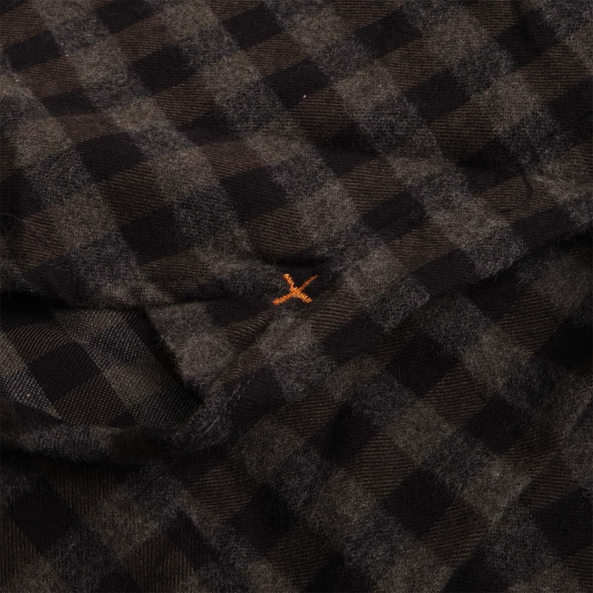 Beams Plus Button Down Gingham Check Shaggy Shirt