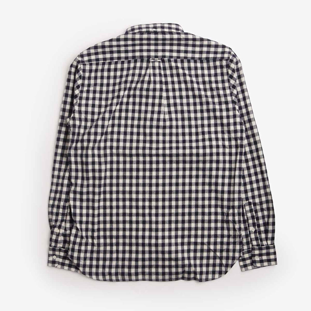 Beams Plus Button Down Gingham Check Shaggy Shirt