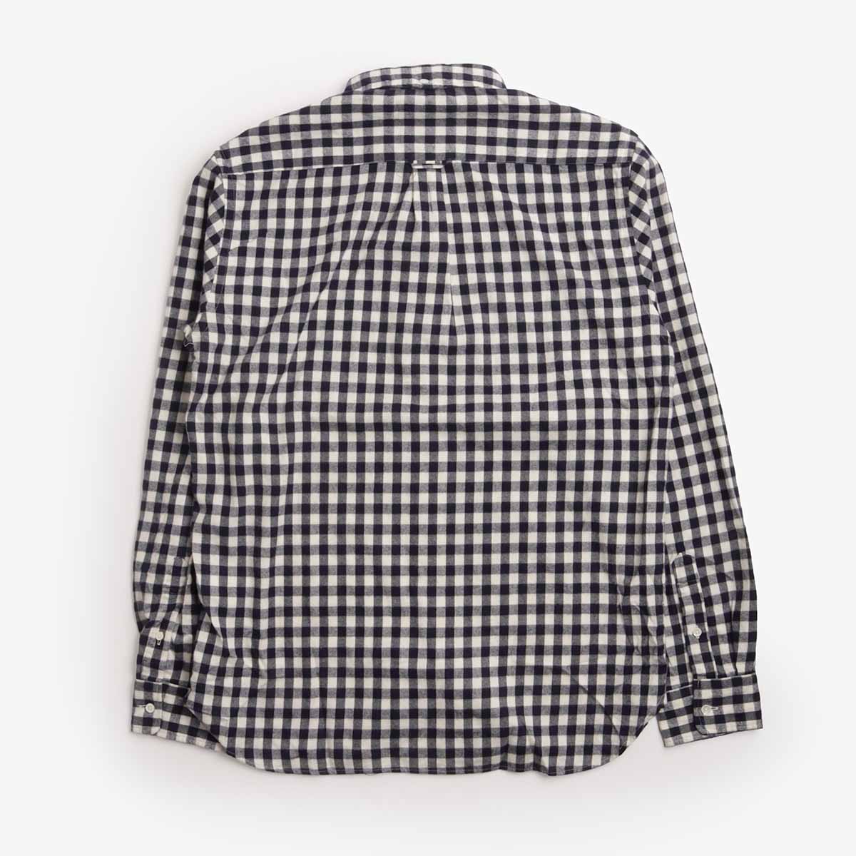 Beams Plus Button Down Gingham Check Shaggy Shirt