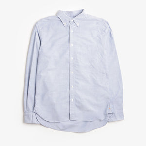 Chemise Oxford boutonnée Beams Plus - Bleu
