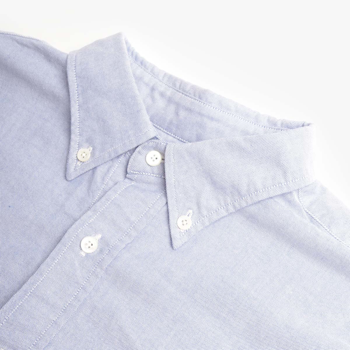 Beams Plus Button Down Oxford Shirt - Blue – Urban Industry