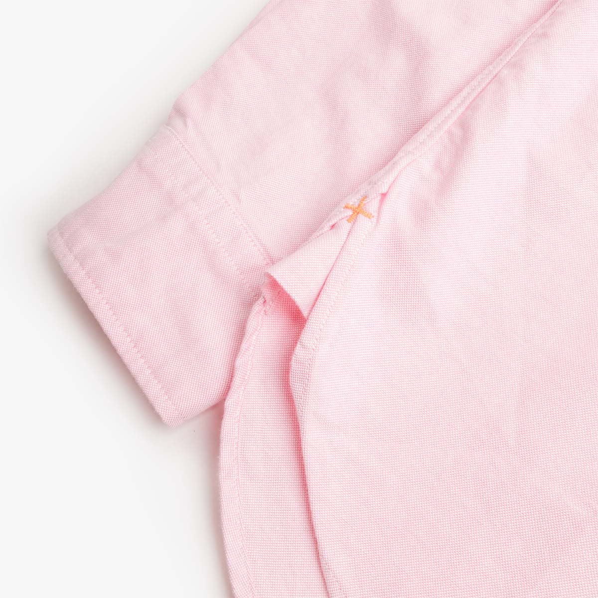main Beams Plus Button Down Oxford Shirt, Pink, Detail Shot 5