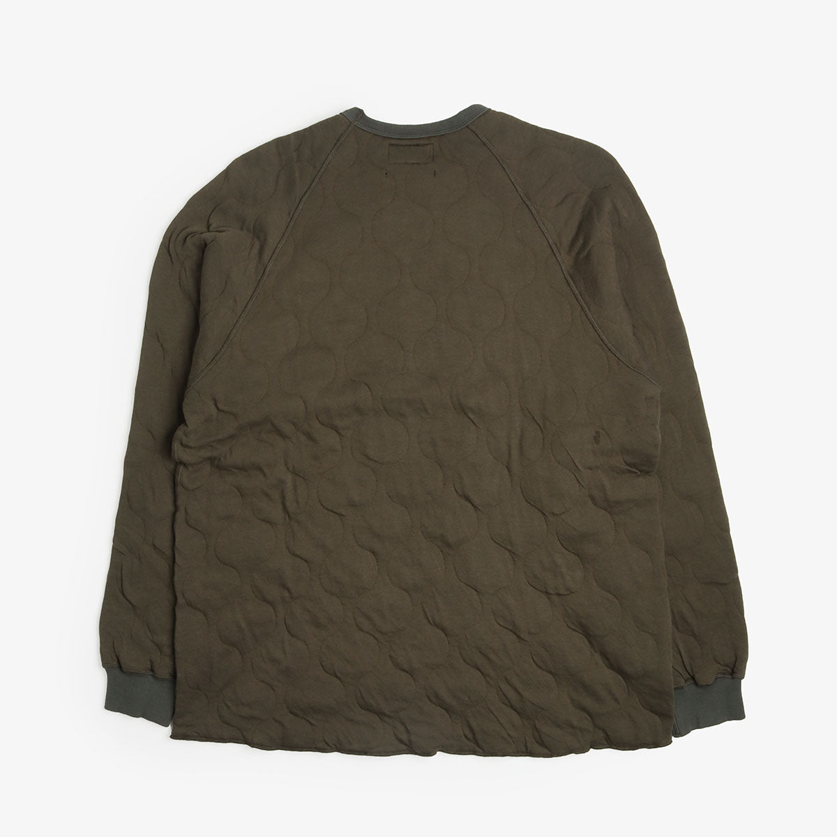 Beams Plus MIL Quilt Crew Sweatshirt