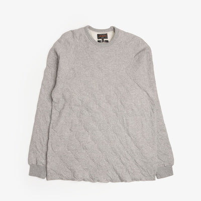 Beams Plus MIL Quilt Crew Sweatshirt