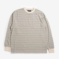 Beams Plus Pin Stripe Pocket T-Shirt