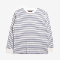 Beams Plus Pocket Inlay Stripe T-Shirt