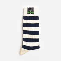 Beams Plus Rib Border Socks