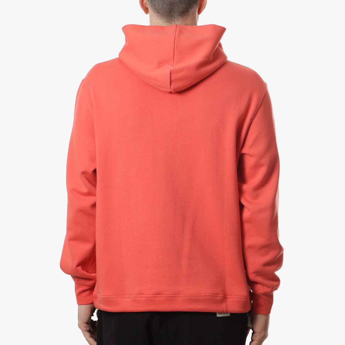 Beams Plus Sweat Half Zip Hoodie, Red, Detail Shot 5