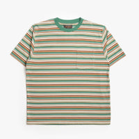 Beams Plus Multi Stripe Pocket T-Shirt
