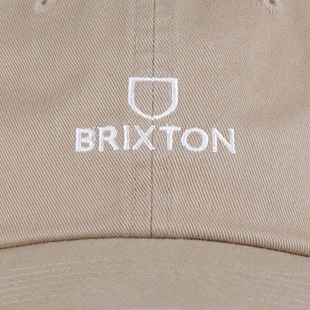 Brixton Alpha LP Cap, Oatmeal Vintage Wash, Detail Shot 2