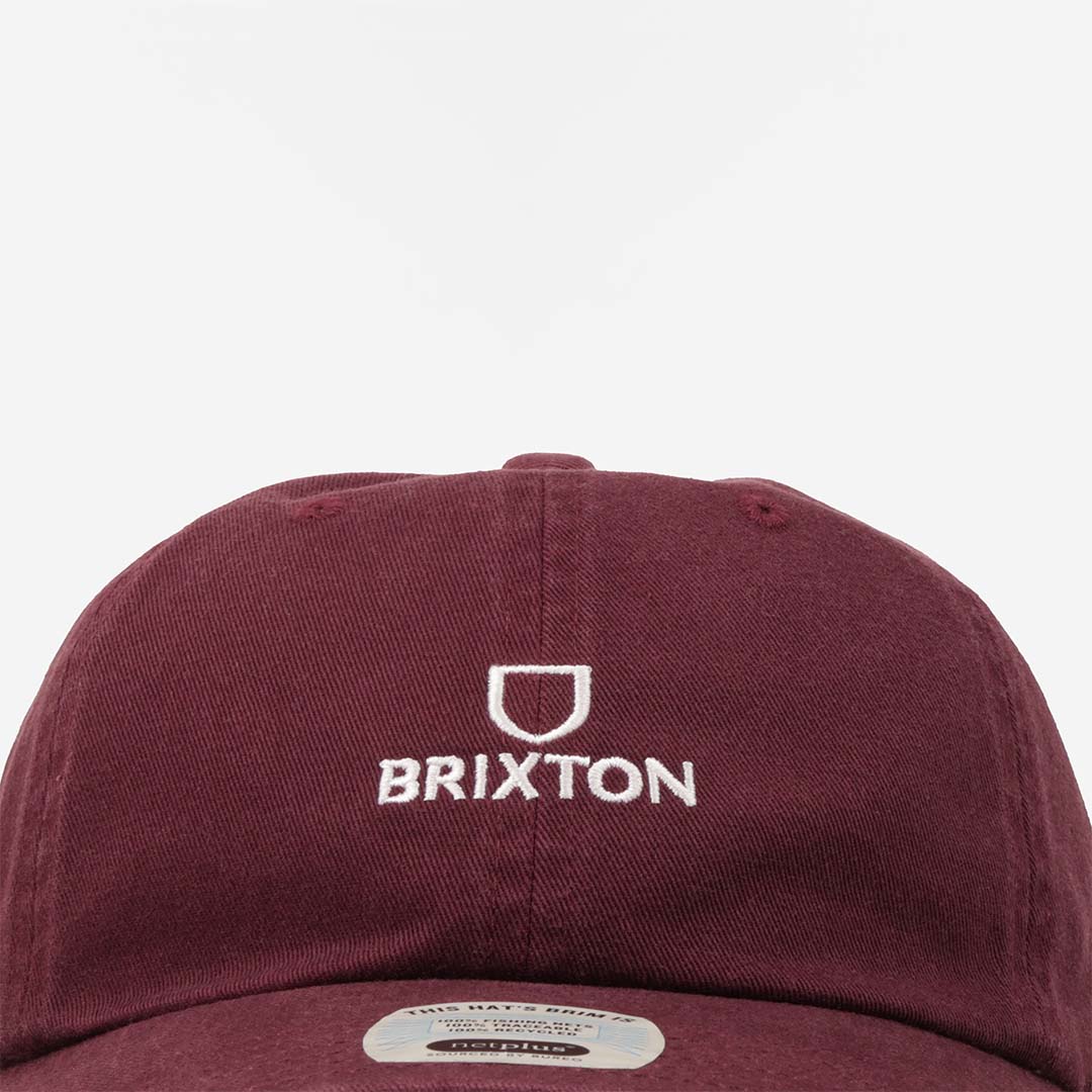 main Brixton Alpha NetPlus Adjustable Hat, Port Rinse, Detail Shot 2
