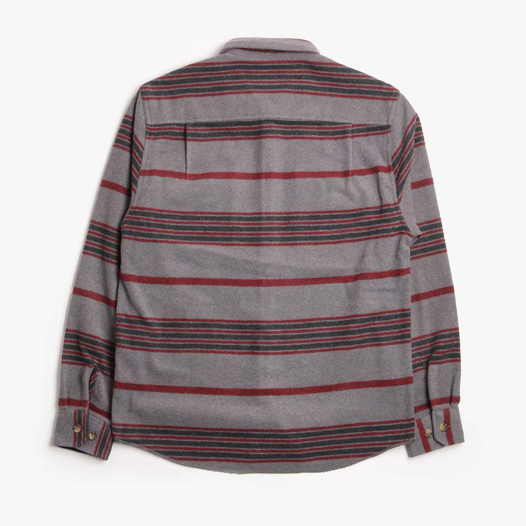 Brixton Altered Threads Overshirt, Multi Blanket Stripe, Detail Shot 2