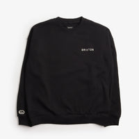 Brixton Embroidered Heavyweight Crew Sweatshirt