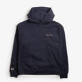 Brixton Embroidered Heavyweight Hoodie, Mood Indigo, Detail Shot 1