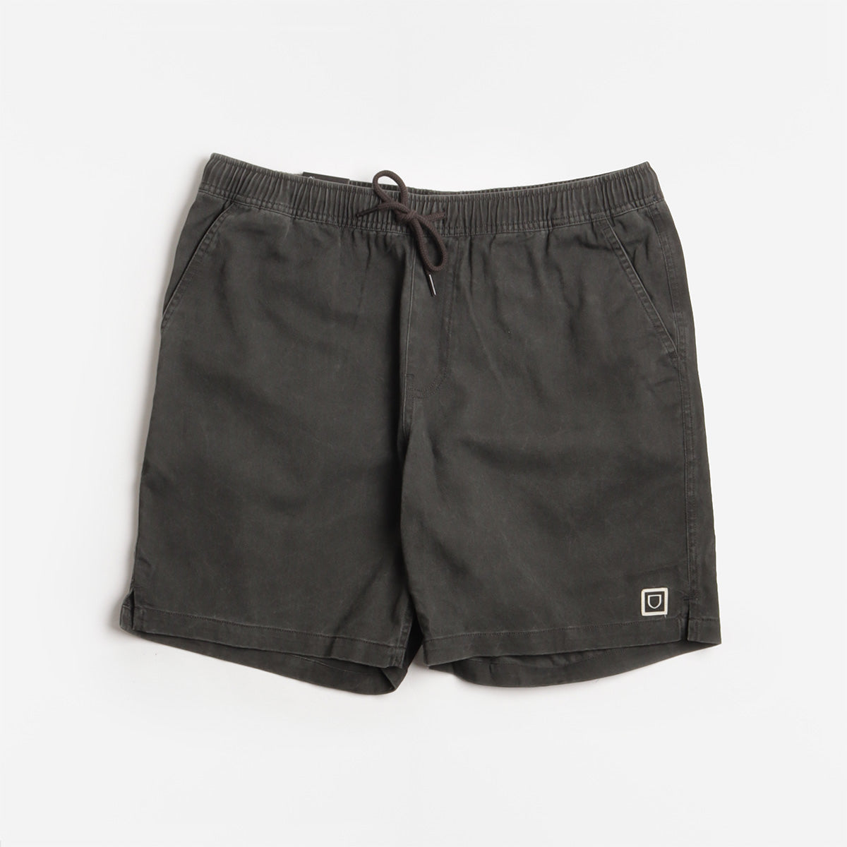Brixton Everyday Vintage Wash Shorts, Washed Black, Detail Shot 1