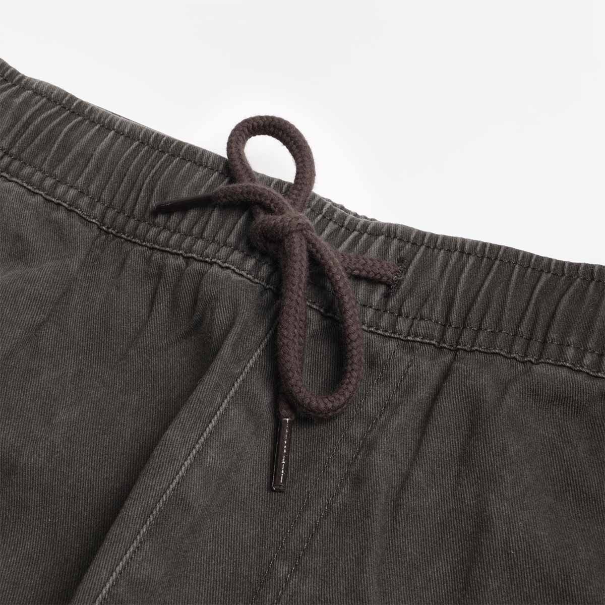 Brixton Everyday Vintage Wash Shorts, Washed Black, Detail Shot 3