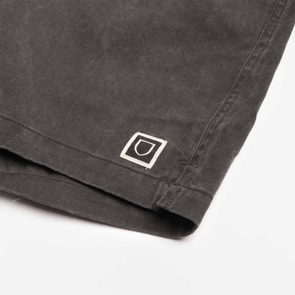 Brixton Everyday Vintage Wash Shorts, Washed Black, Detail Shot 4