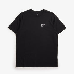 thumbnail Brixton Gage Premium T-Shirt, Black Worn Wash, Detail Shot 2