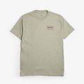 Brixton Grade T-Shirt, Desert Green Dark Navy Amber, Detail Shot 1
