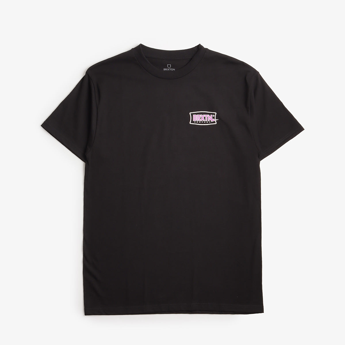 Brixton Lightning T-Shirt, Black, Detail Shot 2