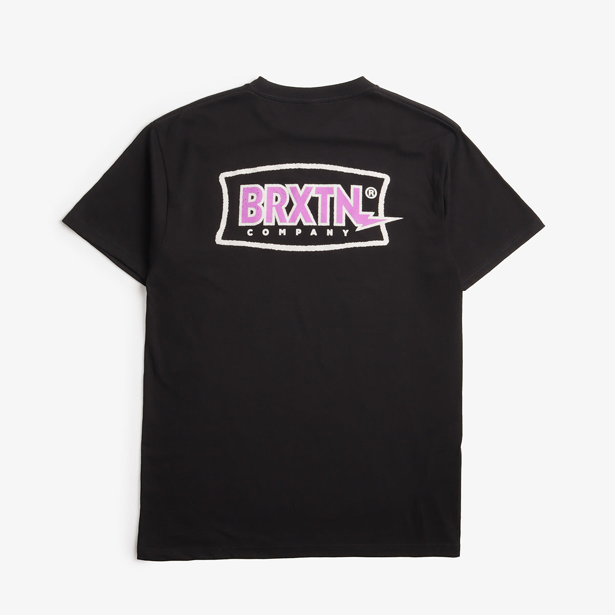 Brixton Lightning T-Shirt, Black, Detail Shot 1