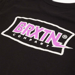 thumbnail Brixton Lightning T-Shirt, Black, Detail Shot 4