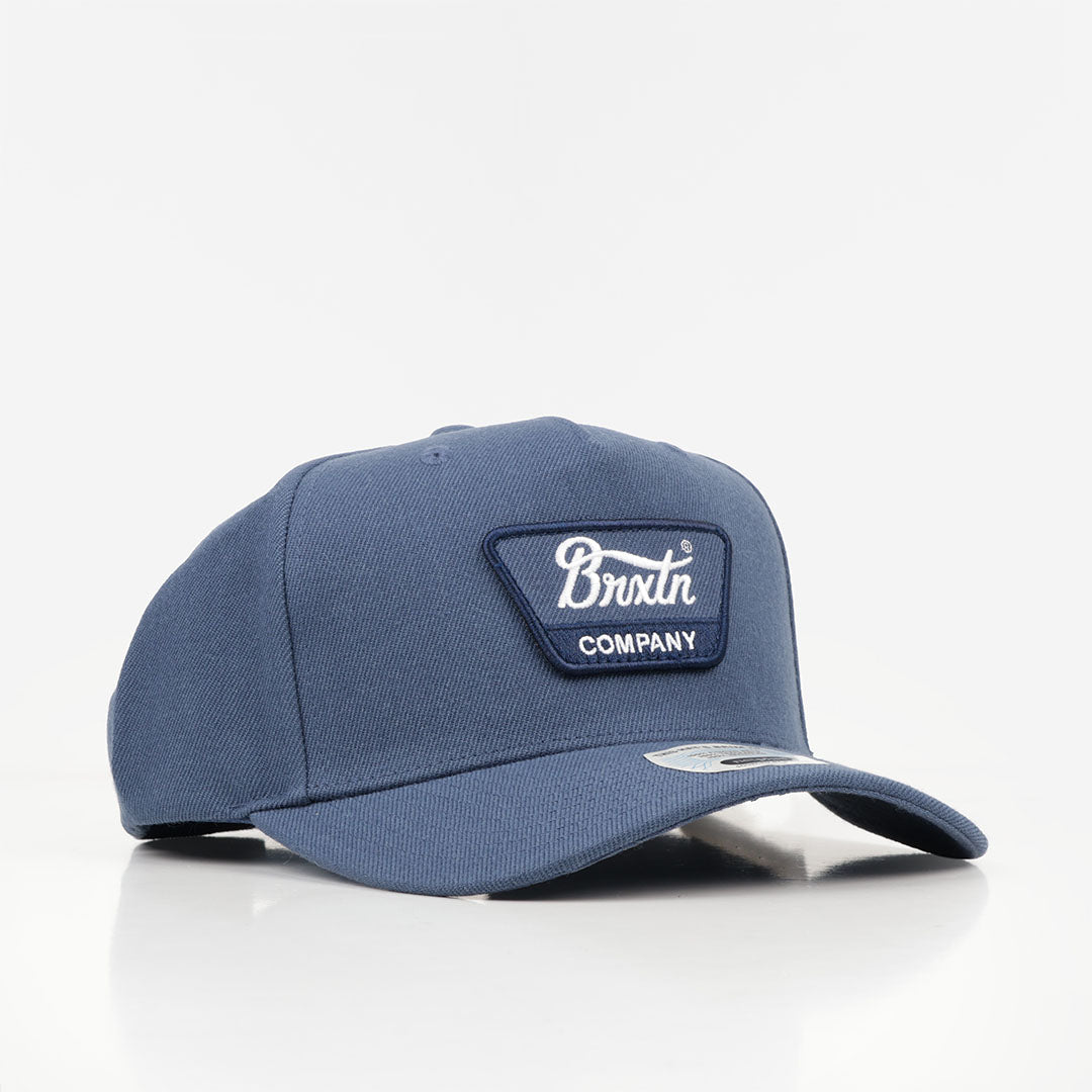 Brixton Linwood C NetPlus MP Snapback Cap, Bering Sea, Detail Shot 1