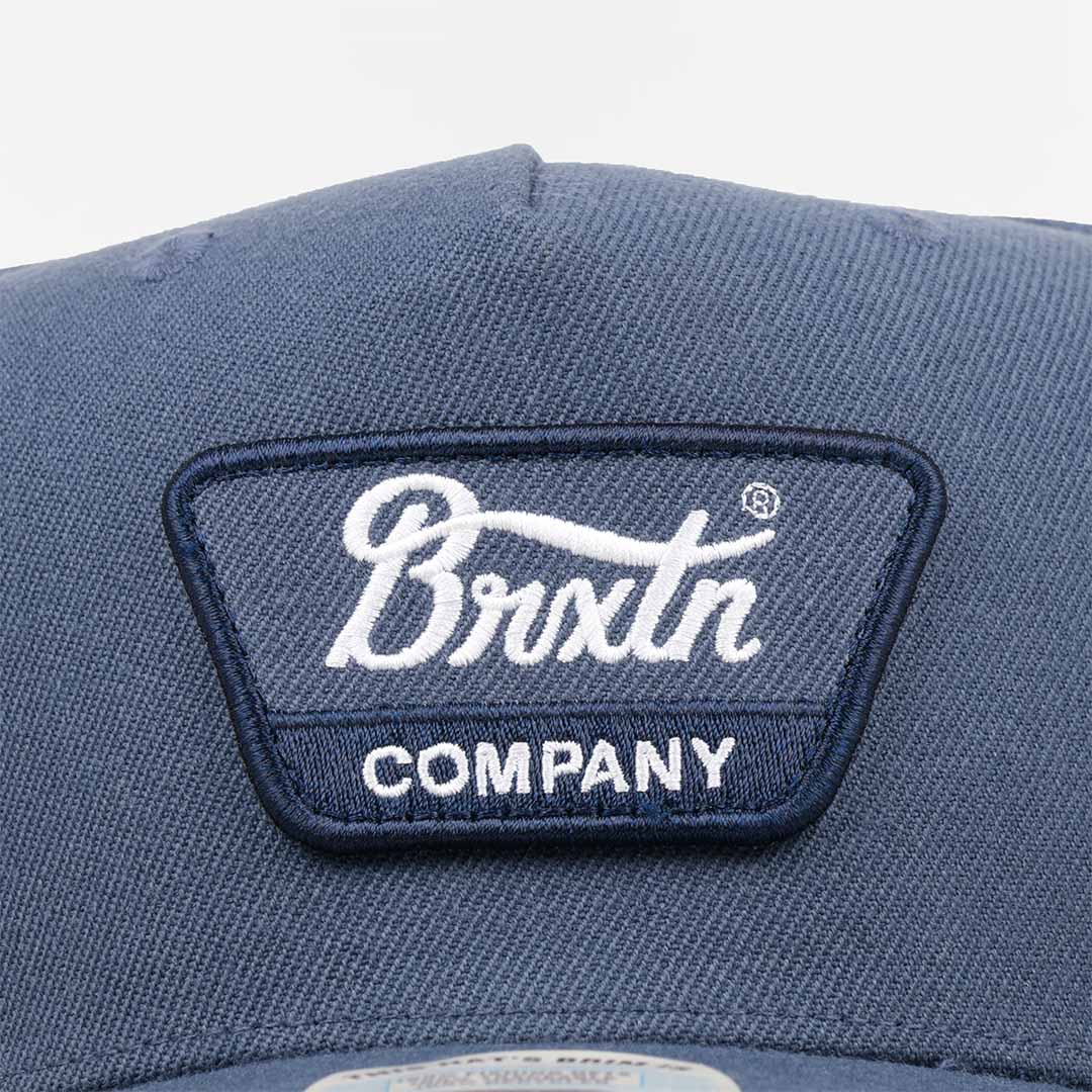 Brixton Linwood C NetPlus MP Snapback Cap, Bering Sea, Detail Shot 2