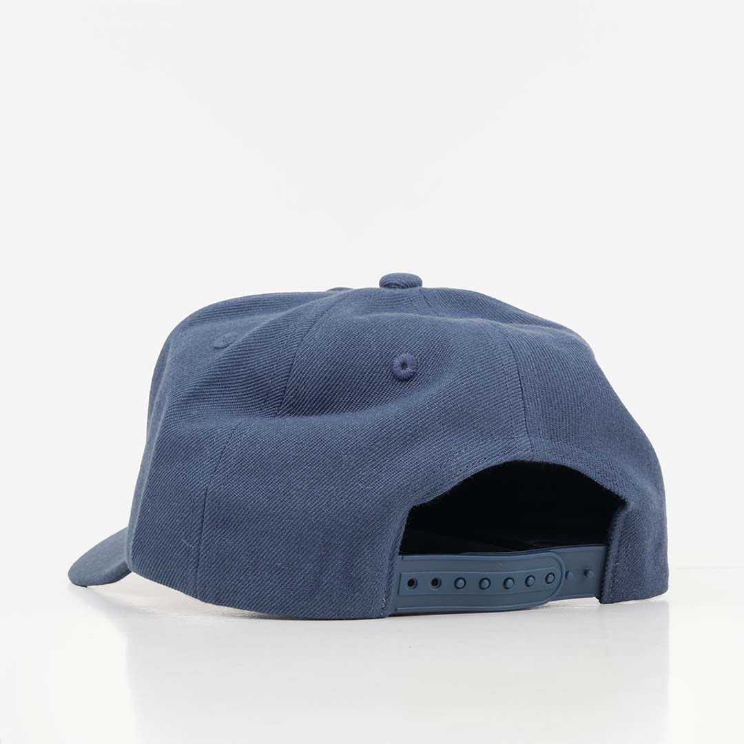 Brixton Linwood C NetPlus MP Snapback Cap, Bering Sea, Detail Shot 3