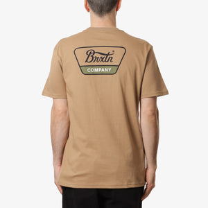 Brixton Linwood T-Shirt - Brown