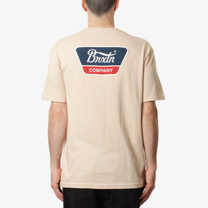 Brixton Linwood T-Shirt - Cream