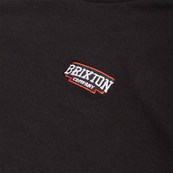 thumbnail Brixton Pierson T-Shirt, Black, Detail Shot 2