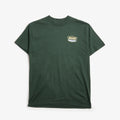 Brixton Regal T-Shirt, Forest Green Curry Grey Blue, Detail Shot 1
