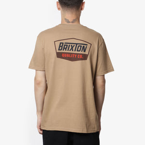 Brixton Regal T-Shirt - Brown