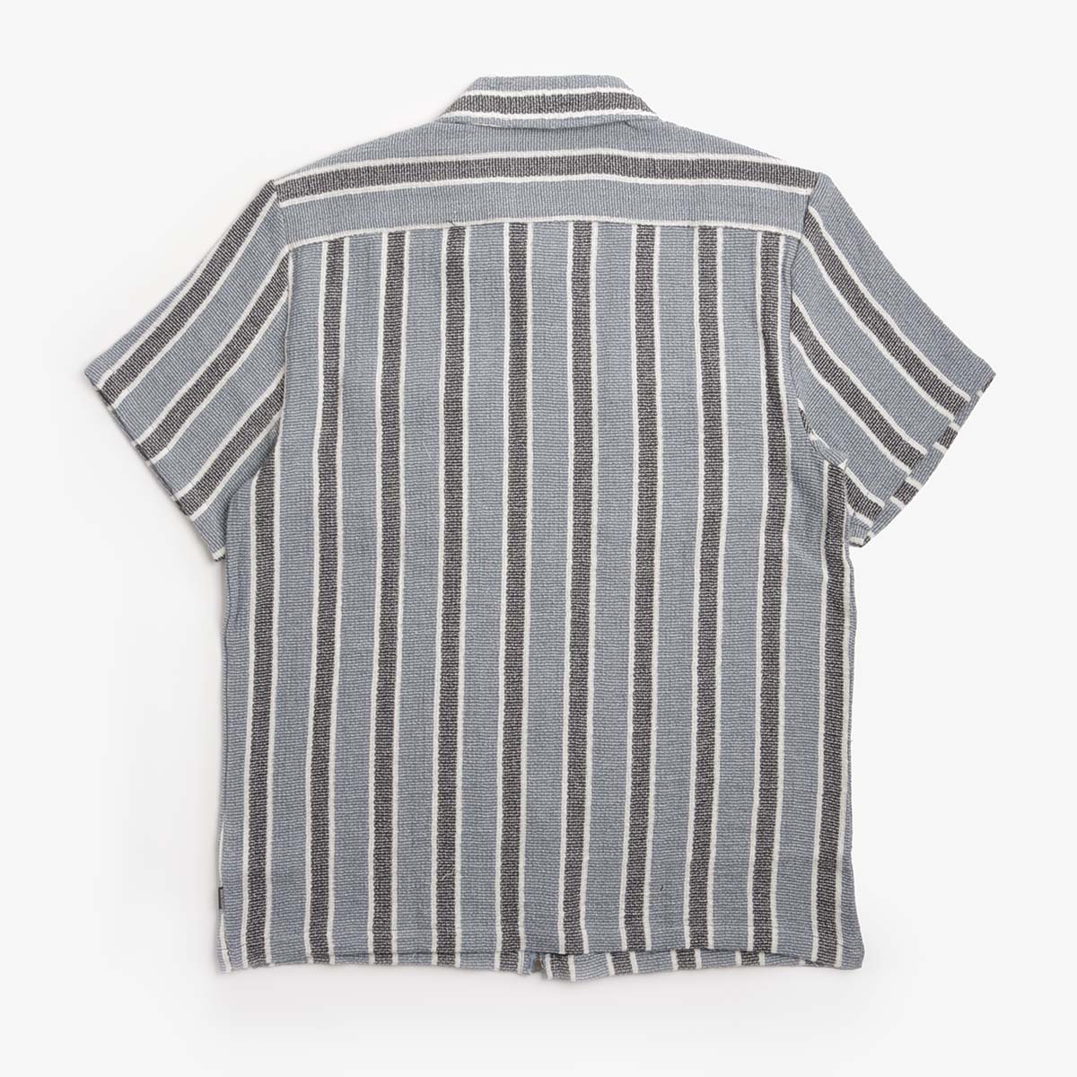 Brixton The Dexter Textured Stripe Short Sleeve Shirt
