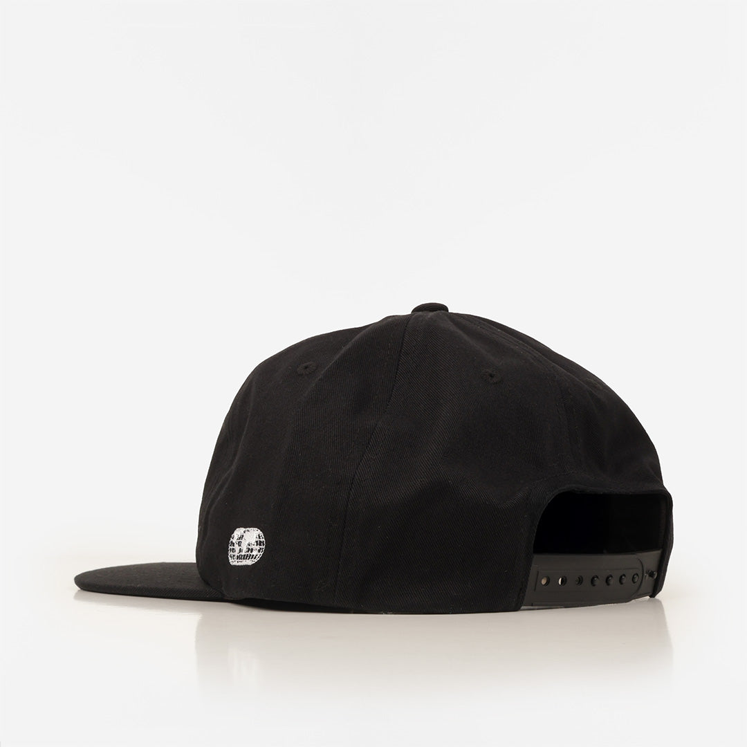 Brixton Union II NetPlus MP Snapback Cap, Black, Detail Shot 3