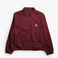 Brixton Union Relaxed Harrington Jacket, Port Rinse, Detail Shot 1