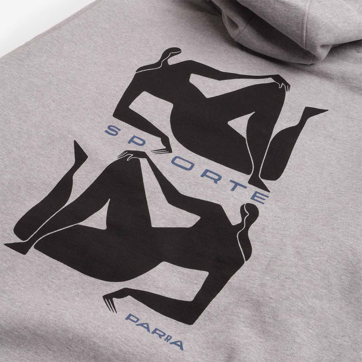 main By Parra Sporte Hoodie, Heather Grey, Detail Shot 5