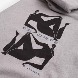 thumbnail By Parra Sporte Hoodie, Heather Grey, Detail Shot 5