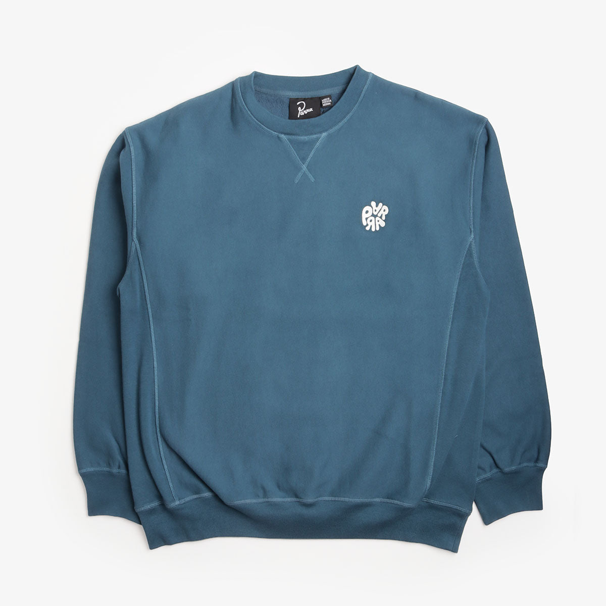 By Parra Balloon Logo Cross-Grain Crewneck