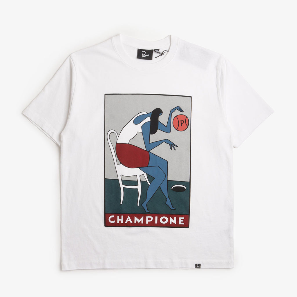 By Parra Champione T-Shirt, White, Detail Shot 1