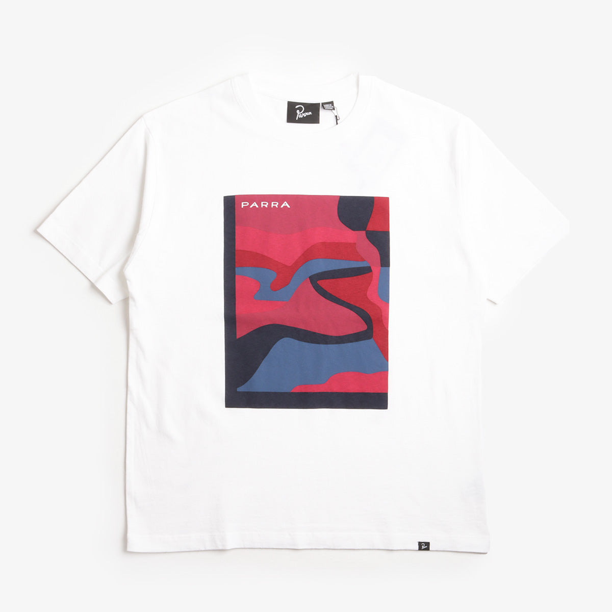 main By Parra FTP Booster T-Shirt, White, Detail Shot 1